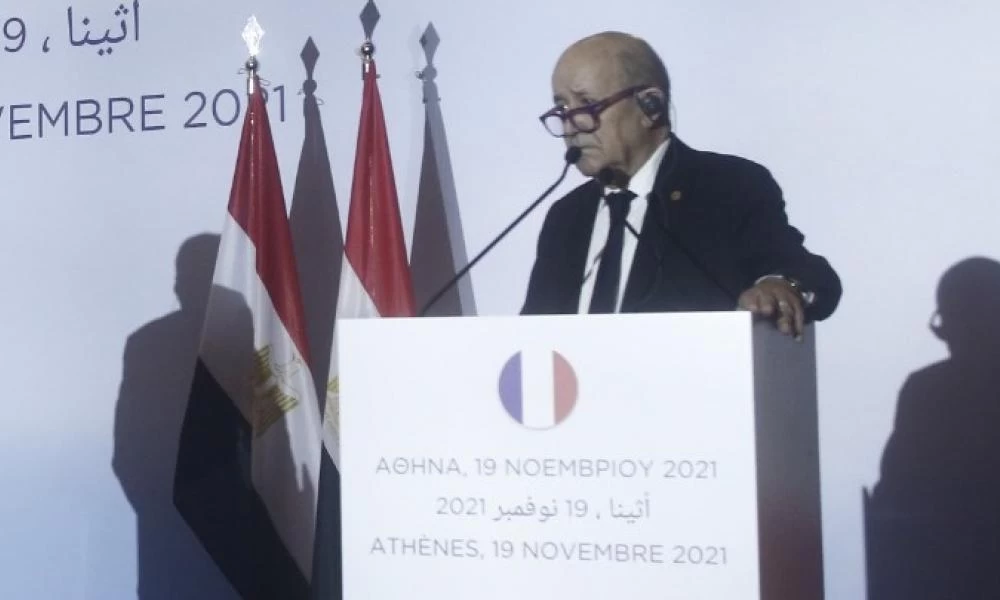 Λε Ντριάν: Υπάρχουν τεράστιες δυνατότητες στην Αν. Μεσόγειο-Πρέπει να τις αξιοποιήσουμε συλλογικά